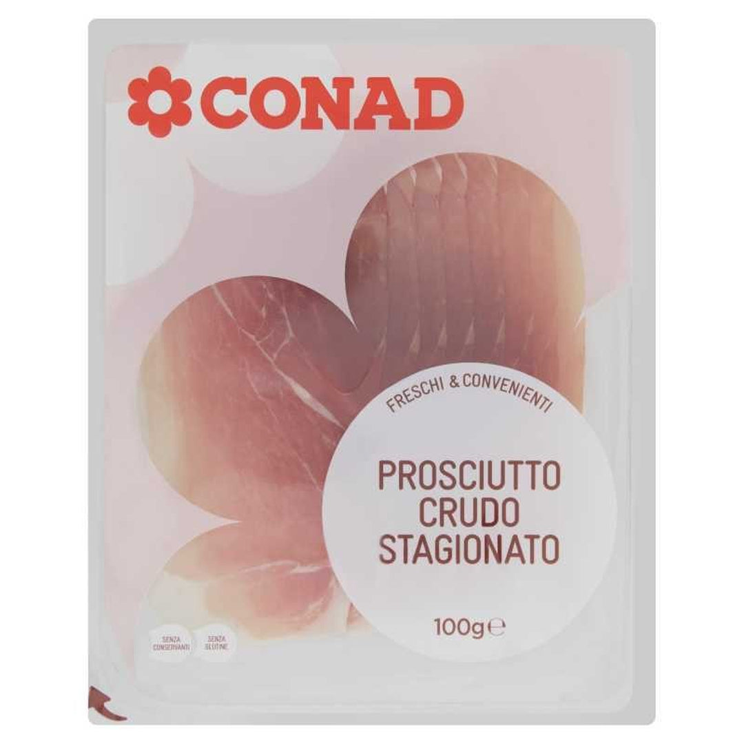 CONAD PROSC.CRUDO BUSTA F/C   GR100