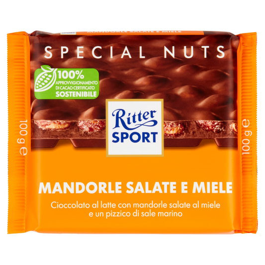 RITTER MANDORLE SALATE E MIELE GR.100