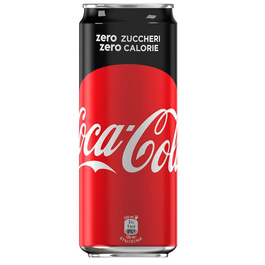 COCA COLA ZERO SLEEK LATTINA 0.33 LT