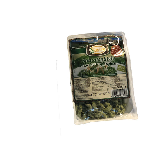 SPAETZLE SPINACI COTTI GR.500 STRAUSS