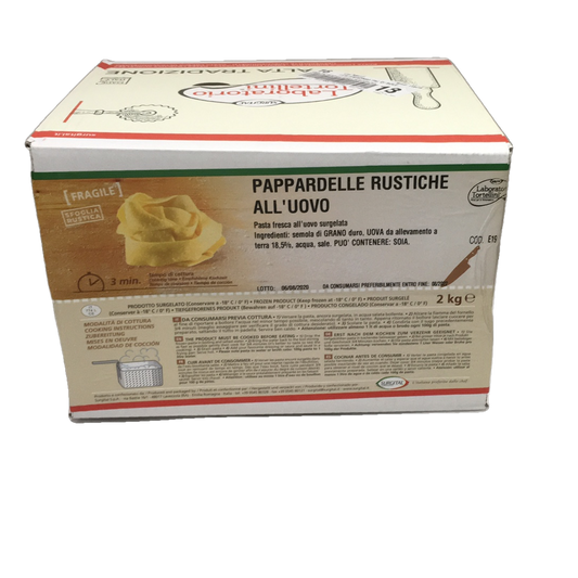 PAPPARDELLE GIALLE RUSTICHE KG. 2