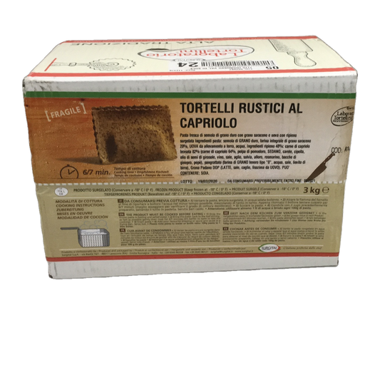 TORTELLI RUSTICI CAPRIOLO KG 3