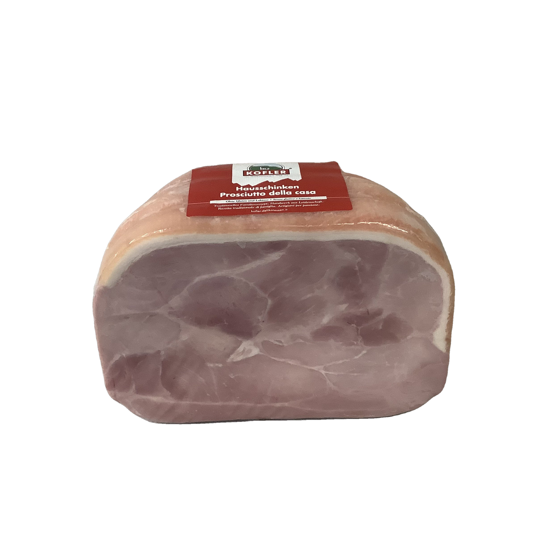 KOFLER PROSCIUTTO COTTO CASA 1/2 AL KG.