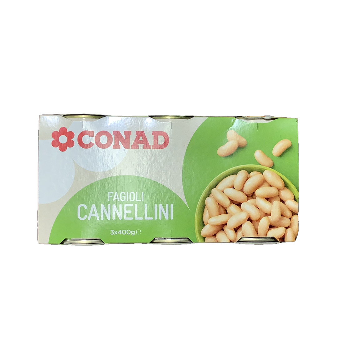 CONAD FAGIOLI CANNELLINI    GR400X3